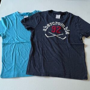 Abercrombie t-shirts 2 S-XS blue